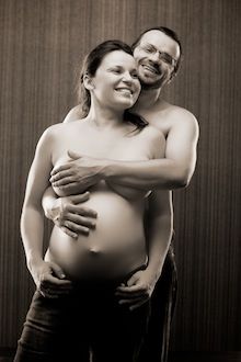 Krysia i Jurek – zdjęcie z sesji ciążowej